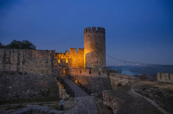 Fortaleza Kalemegdan Belgrado Sérvia — Fotografia de Stock