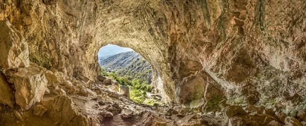 Grotta Peshna Foto Panoramica Macedonia Grotte — Foto Stock