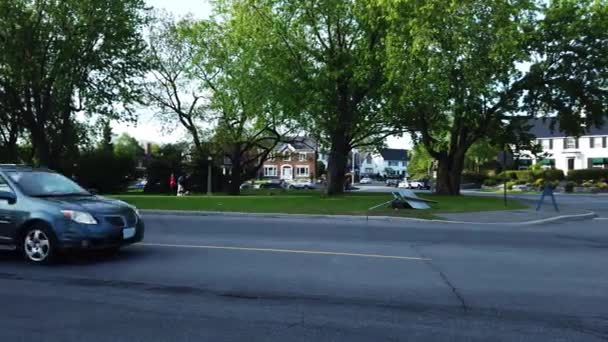 Ottawa Canadá Mayo 2019 Queen Elizabeth Drive — Vídeos de Stock