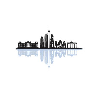 berlin alman logo tasarım vektörü