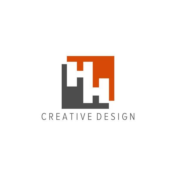 Carta Logotipo Vetor Design — Vetor de Stock