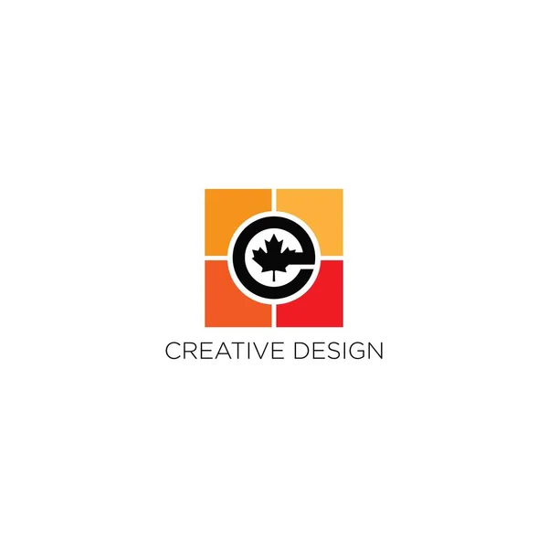 Kannabisz Kreatív Logo Design Vektor — Stock Vector