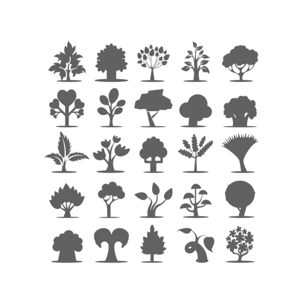 Kreativer Baum Logo Design Vektor — Stockvektor