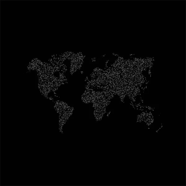 Вектор Дизайну Логотипу Світової Карти — стоковий вектор