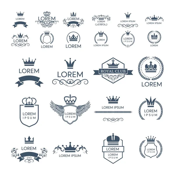 Premium Royal Logo Design Vektor — Stock vektor