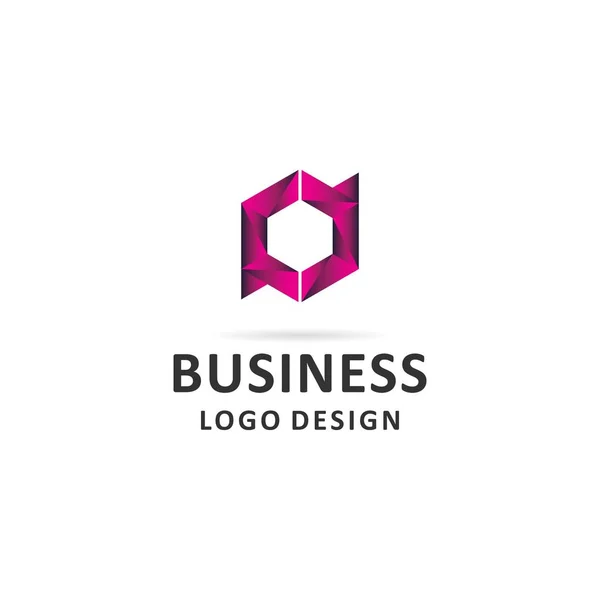 Carta Logotipo Design Vetor — Vetor de Stock
