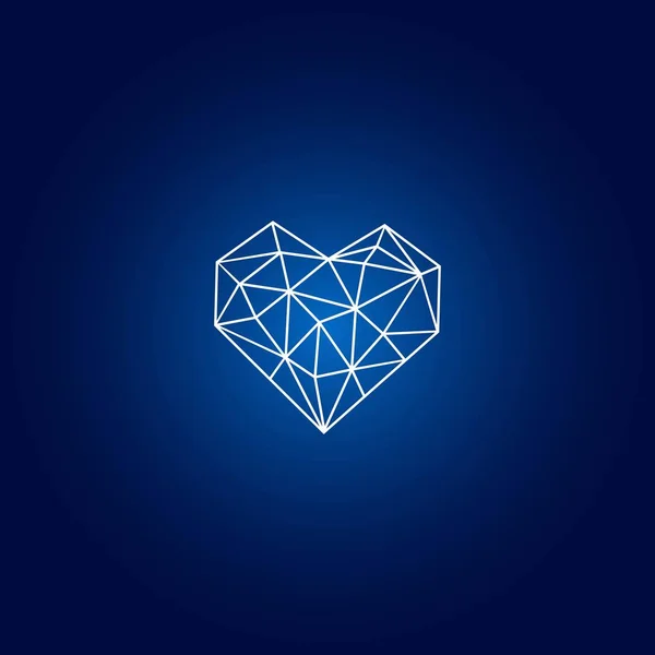 Abstrakte Diamant Logo Design Vektor — Stockvektor