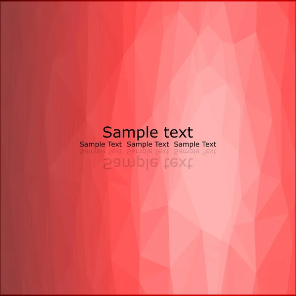 抽象的な赤い背景ロゴデザインベクトル — ストックベクタ