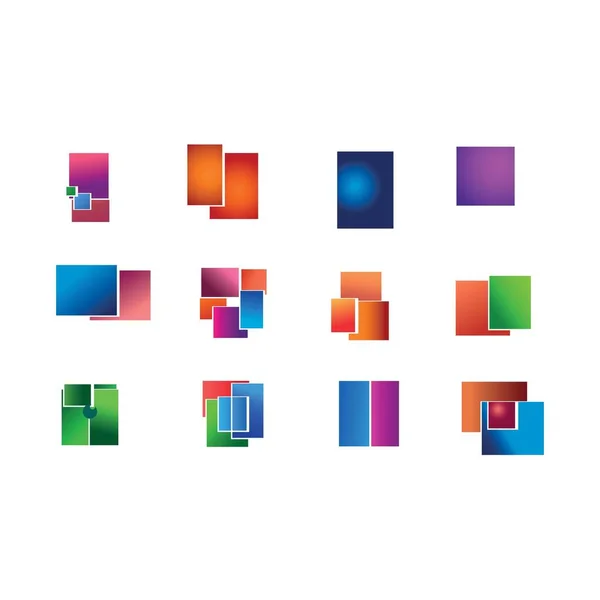 Zestaw Kolorów Dla Logo Biznesowego — Wektor stockowy