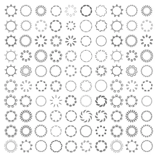 圆形标志设计矢量集合集 — 图库矢量图片
