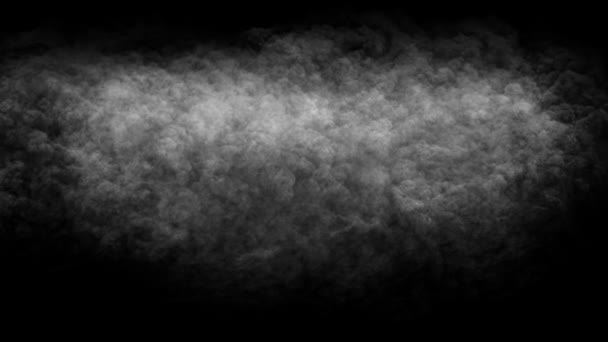 Cloud Warp Smoke White Fog Stock Video Footage — Stock Video