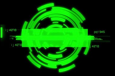 soyut edm başlığı video görüntüsü şablonu arka planı