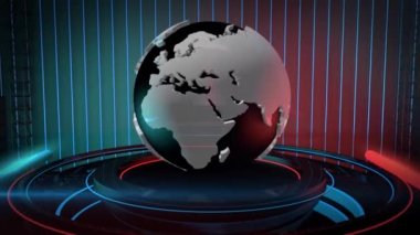 News Set son dakika haberlerini ücretsiz video görüntüsü şablonu