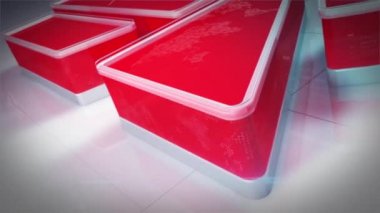 News Set New Media 'nın ücretsiz video görüntüsü şablonu