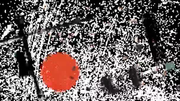 Grunge Ücretsiz Stok Video Görüntü Şablonu Arkaplan — Stok video