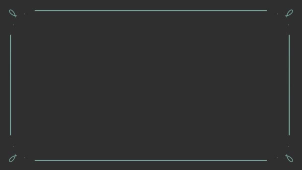 Öppnare Gratis Lager Video Filmmall Bakgrund — Stockvideo