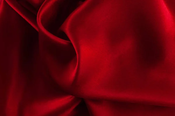 Abstracte Zijde Luxe Achtergrond Stuk Van Doek Diep Rode Doek — Stockfoto
