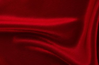 İpek lüks arka plan, bez, koyu kırmızı bez doku parçası
