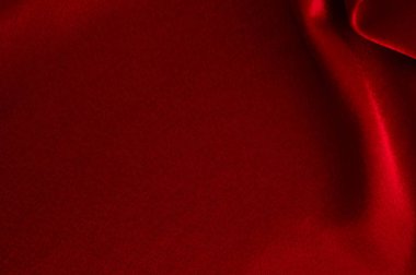 İpek lüks arka plan, bez, koyu kırmızı bez doku parçası