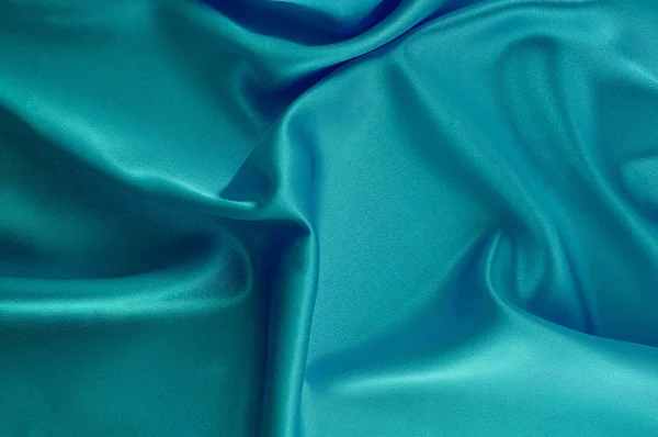 İpek lüks arka plan, bez, derin deniz mavi bez doku parçası