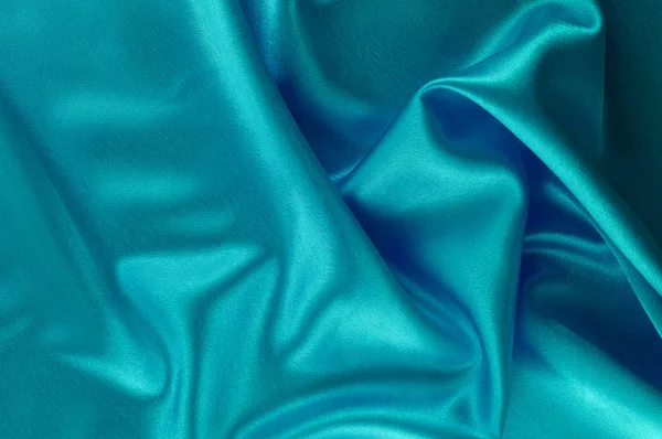 İpek lüks arka plan, bez, derin deniz mavi bez doku parçası