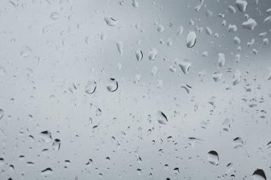 Su-arka plan damla. Dramatik atmosfer. 