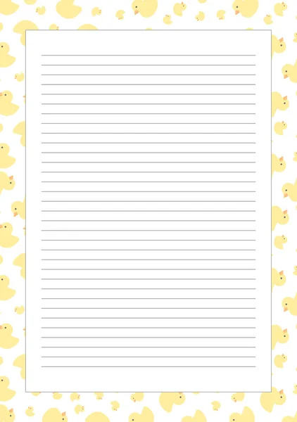 Printable Notebook Paper Templates – Blank Notebook Paper Pdfs – Tim's  Printables