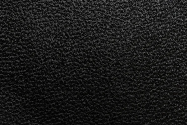 Luxus Schwarz Strukturiert Leder Hintergrund — Stockfoto