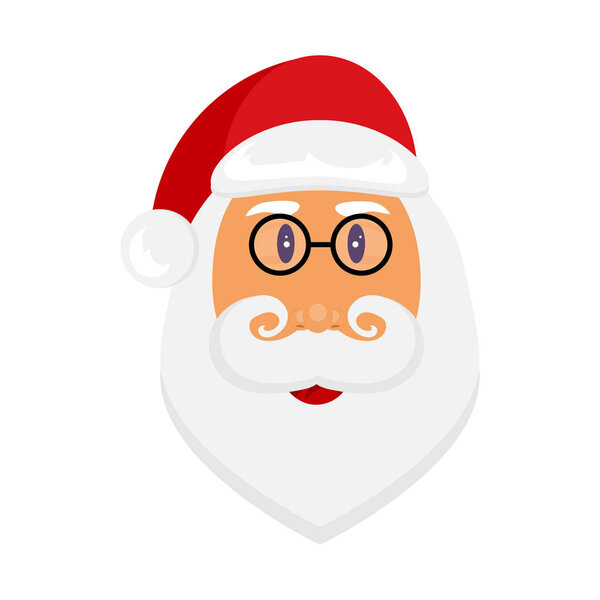 Santa vector illustration. Preparation for Christmas and New Year.