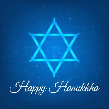 Yahudi Bayramı Hanuka arka plan... Vektör çizim. 