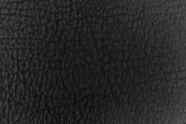 Leather black texture.Black dark leather background.