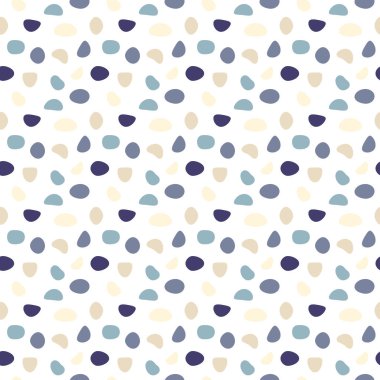 Trendy noktalı arka plan, farklı noktalar, vektör tasarımınız için seamless modeli