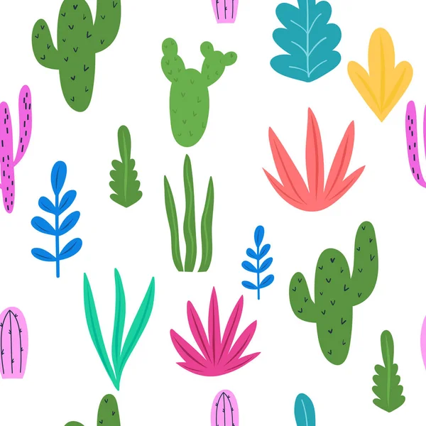 Hojas Flores Dibujadas Mano Estilo Moda Ilustración Vectorial Creativa Bosquejo — Vector de stock