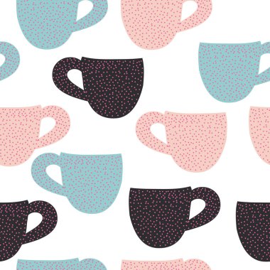 Trendy el kapları doku çizilmiş. Baskı, doku, kapak tasarımı için desen tasarımı. Izole. Vektör İllüstrasyonu