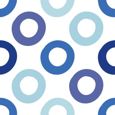 Daireler modaya uygun dokuyu keser. Baskı, doku, kapak tasarımı için desen tasarımı. Izole. Vektör İllüstrasyonu