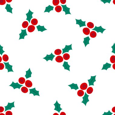 Ökseotu dikişsiz desen. Ambalaj kağıdı, tekstil için vektör tasarımı. 