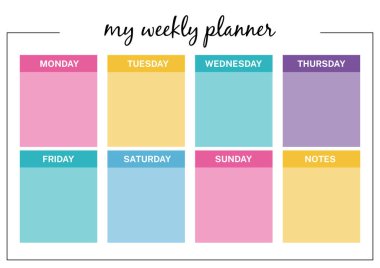 Etiketleri A4 boyutunda olan yazdırılabilir sayfa, dijital kağıt vektör illüstrasyonu