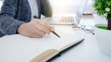 Proje plan çalışan kadın yatırımcı.