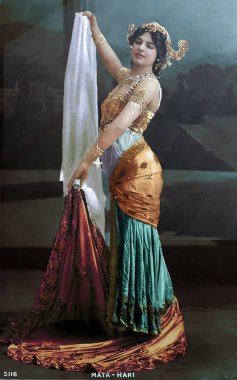 Mata Hari, 7 Ağustos 1876 - 15 ctober 1917