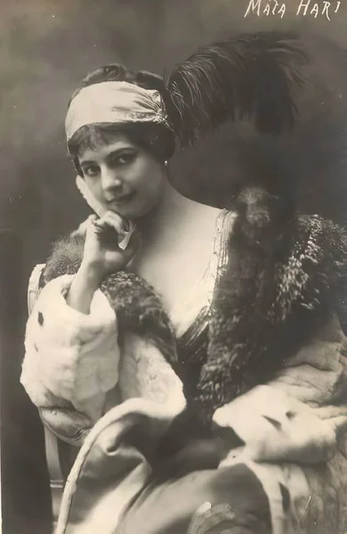 Мата Харі Серпня 1876 Ctober 1917 — стокове фото