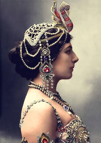 Mata Hari August 1876 Ctober 1917 — Stock Photo, Image