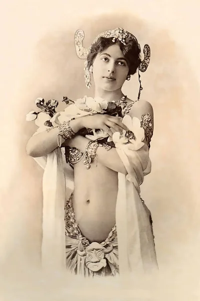 Mata Hari Agosto 1876 Outubro 1917 — Fotografia de Stock
