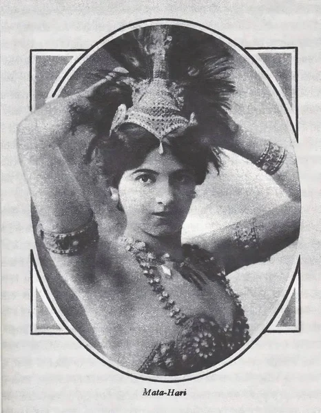 Mata Hari Agosto 1876 Ottobre 1917 — Foto Stock