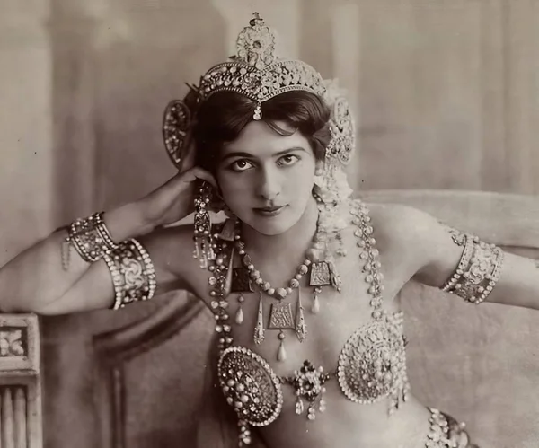 Mata Hari Agosto 1876 Octubre 1917 — Foto de Stock