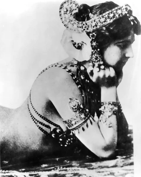 Mata Hari Vivió Del Agosto 1876 Octubre 1917 — Foto de Stock