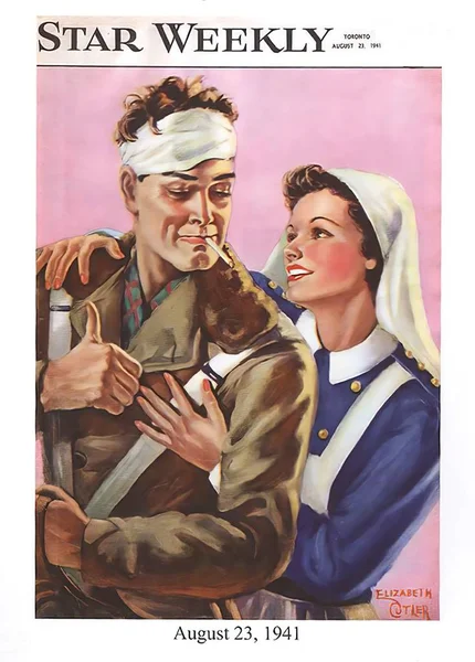 Woman Vintage Poster — Stock Photo, Image