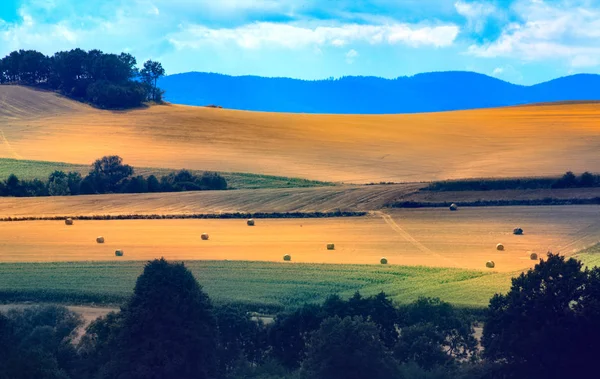 Beautiful landscape in Southern Poland near Klodzko — Stock Photo, Image