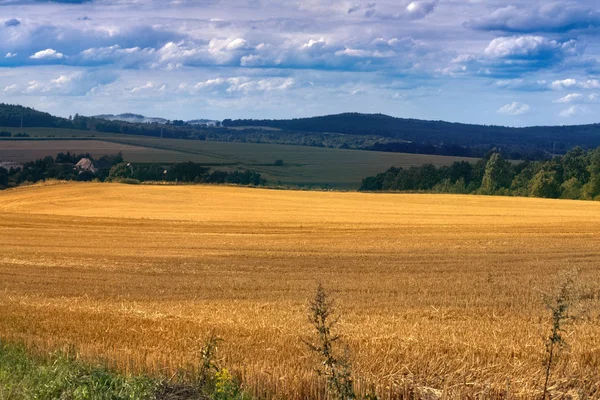 Bela paisagem no sul da Polônia perto de Klodzko — Fotografia de Stock