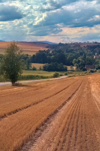 Beautiful landscape in Southern Poland near Klodzko — Stock Photo, Image