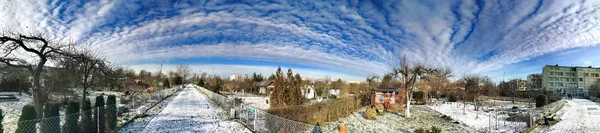눈 덮인 겨울의 할당 — 스톡 사진